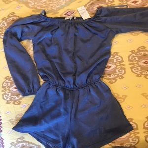 Long sleeve romper